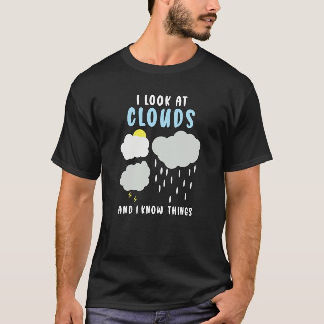 Meteorology Forecast Meteorologist Weather T-Shirt (Front)