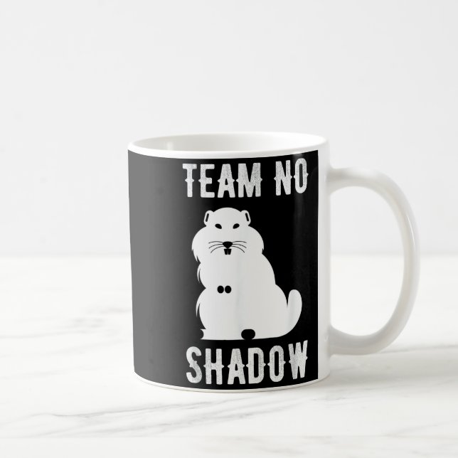 Meteorology Funny Team No Shadow Groundhog 2022 _2 Coffee Mug (Right)