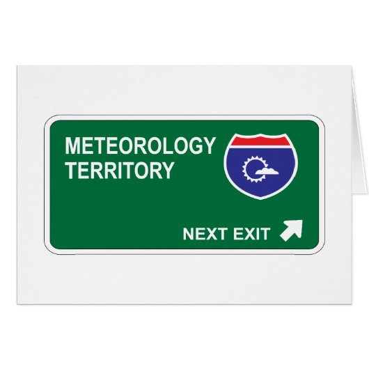 Meteorology Next Exit Cards (Front Horizontal)