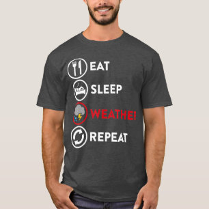 Meteorology Weather Man Storm Chaser Gift T-Shirt