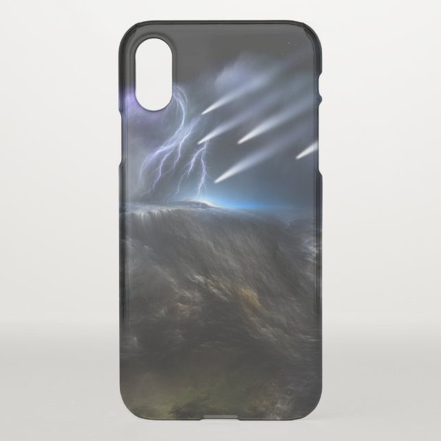 Meteors Uncommon iPhone Case (Back)