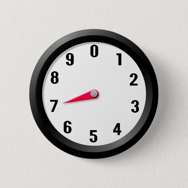 Meter 7 pinback button (Front)