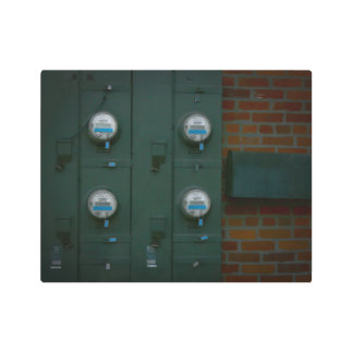 Meters Metal Print