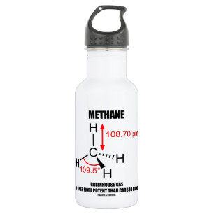 Methane Greenhouse Gas 20 Times More Potent Than Stainless Steel Water Bottle