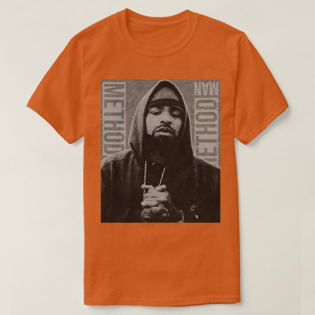 Method Man Retro RApper T-Shirt (Design Front)