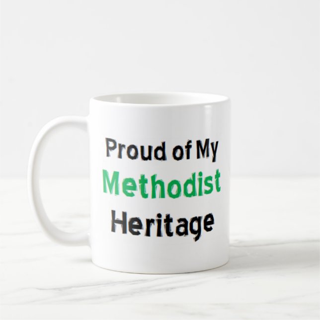 methodist heritage coffee mug (Left)