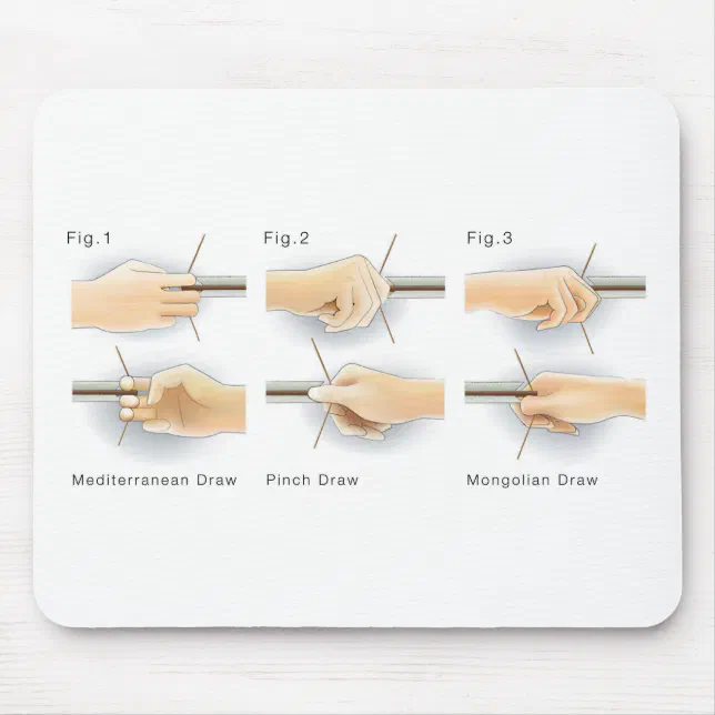 Methods Drawing Bows Kyudo Archery Yumi Bow Draw Mouse Pad Zazzle