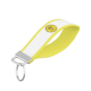 Methuen (Massachusetts) City flag Wrist Keychain