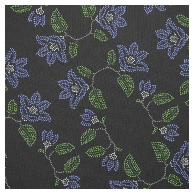 Metis Art Fabric Native Beading Art Fabrics (Swatch)