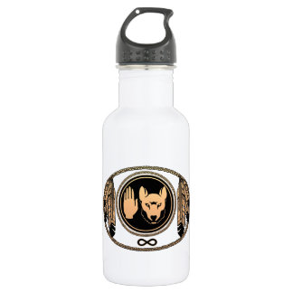 Metis Art Native Rebellion Flag Water Bottle