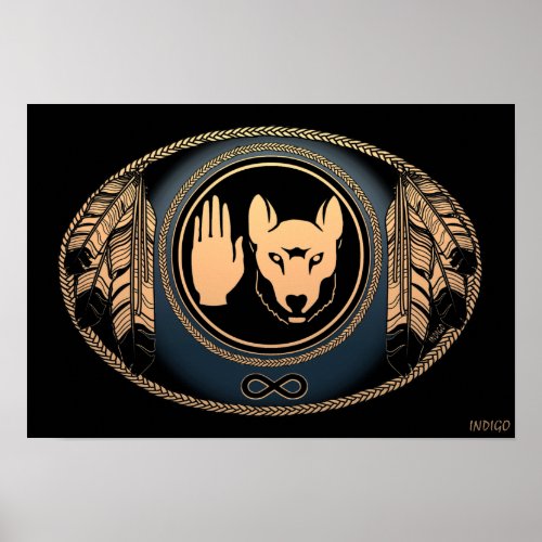 Metis Art Poster Metis Rebellion Wolf Print Poster