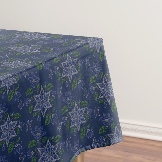 Metis Art Tablecloth Native Beading Dining Decor (In Situ)