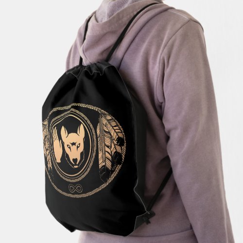 Metis Bags Metis Rebellion Wolf Flag Backpack