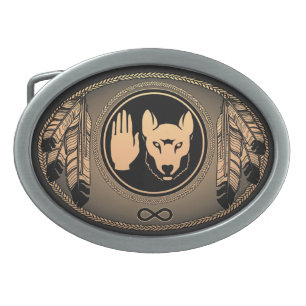 Metis Belt Buckle Metis Rebellion Wolf Belt Buckle