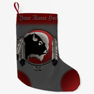 Metis Christmas Stocking Spirit Buffalo Stocking
