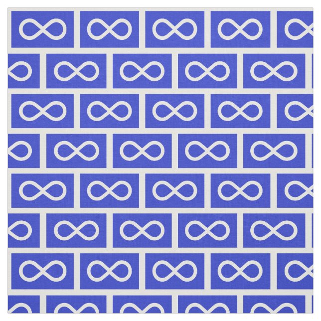 Metis Fabric Metis Flag Fabric Aboriginal Fabric (Swatch)