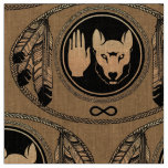 Metis Fabric Metis Flag Fabric Native Wolf Fabric