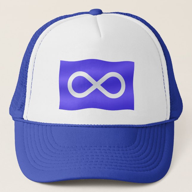 Metis First Nation Cap Metis Flag Hat Baseball Cap (Front)