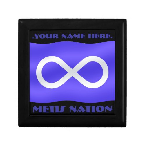 Metis Flag Box Metis Gift Box Custom Jewelry Box