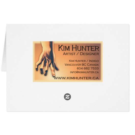 Metis Flag Card Native Art First Nations Card (Back Horizontal)