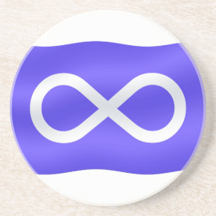 Metis Flag Coasters First Nations Pride Gifts