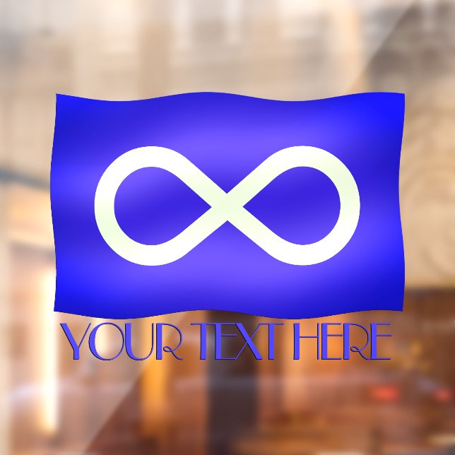 Metis Flag Decals Personalize Metis Window Decals (Sheet 2)