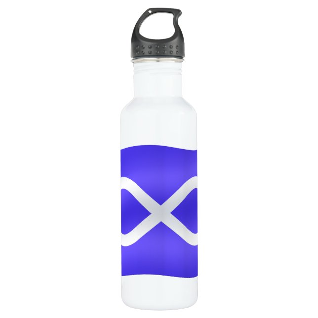 Metis Flag First Nations Flag Water Bottle (Front)