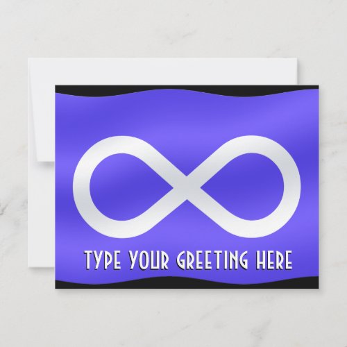 Metis Flag Invitations Personalized Metis Art Card