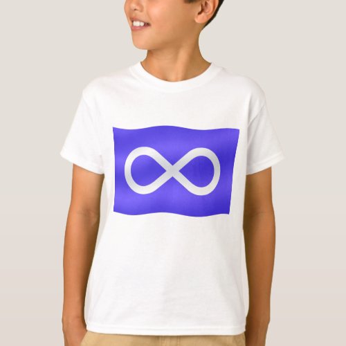 Metis Flag Kids T_shirt First Nation Art Tee Shirt