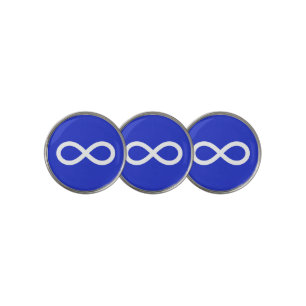 Metis Flag, Métis flag Golf Ball Marker