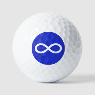 Metis Flag, Métis flag Golf Balls