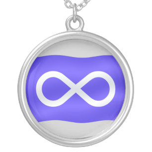 Metis Flag Necklace Metis Pride Necklace