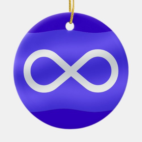 Metis Flag Ornament First Nations Keepsakes