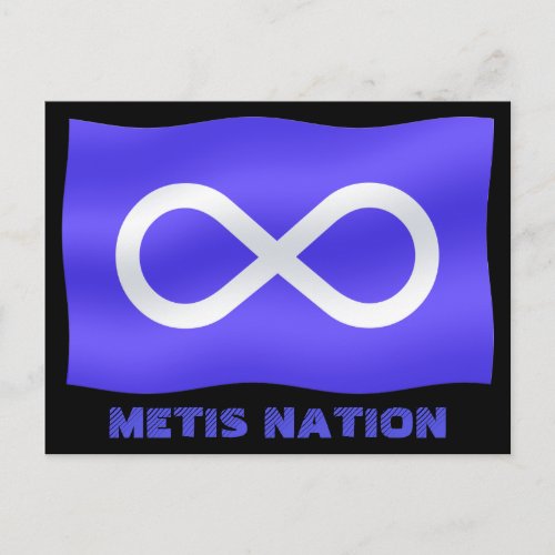 Metis Flag Postcards Metis First Nations Cards