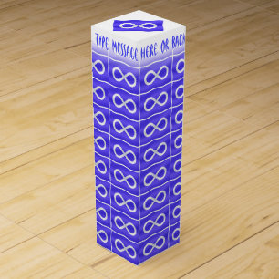 Metis Flag Wine Box Personalized Metis Flag Box