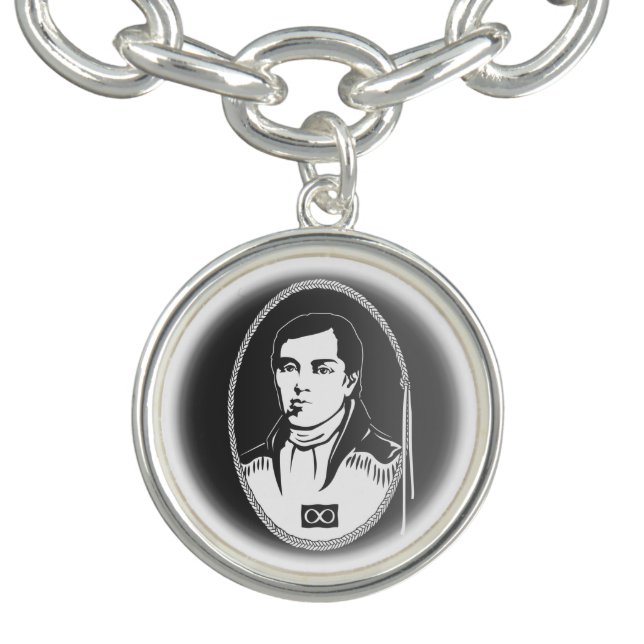 Metis Hero Bracelet Cuthbert Grant Charm Bracelet (Design)