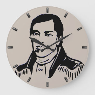 Metis Hero Clock Metis Leader Cuthbert Grant Clock