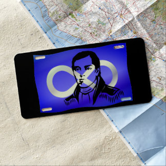 Metis Hero License Plate Cuthbert Grant License