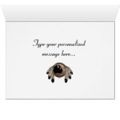 Metis Nation Card First Nations Wildlife Art Card (Inside Horizontal (Bottom))