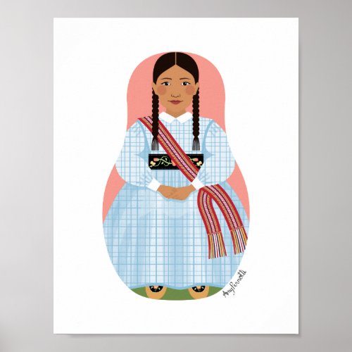 Mtis Nation of Canada Matryoshka Poster