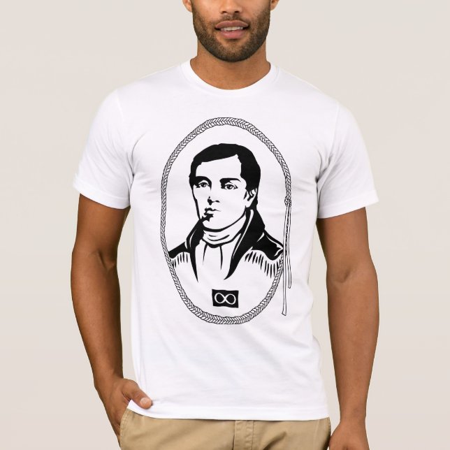 Metis Nation Shirts Cuthbert Grant Metis T-shirt (Front)