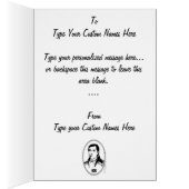 Metis Pride Cards Personalized Cuthbert Grant Card (Inside (Right))