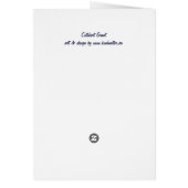 Metis Pride Cards Personalized Cuthbert Grant Card (Back)