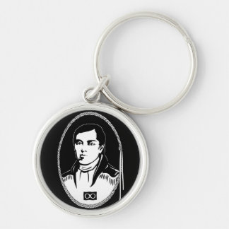 Metis Pride Keychain Metis Leader Cuthbert Grant