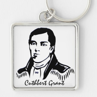 Metis Pride Keychain Metis Leader Cuthbert Grant