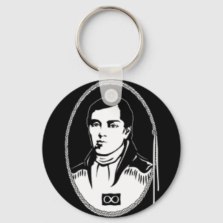 Metis Pride Keychain Metis Leader Cuthbert Grant