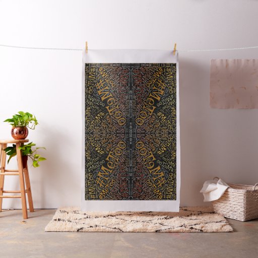 #MeToo Customized Fabrics - Ivory Linen - Cotton Fabric