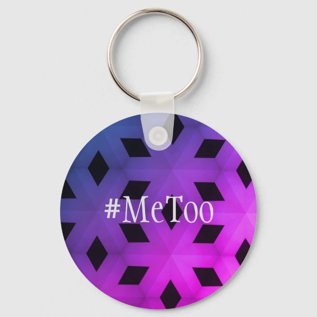 MeToo Statement Keychain (Front)