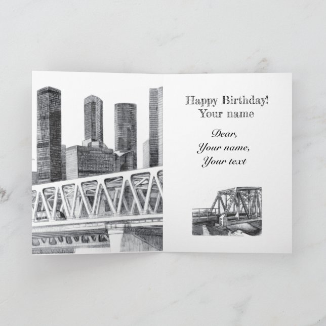 Metro bridge card (Inside)