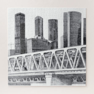 Metro bridge jigsaw puzzle